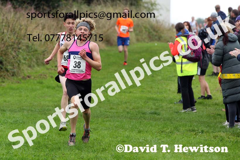 Boys and Girls under-15s, 2021 Farringdon Open Cross Country, Sunderland . Photo: David T. Hewitson/Sports for All Pics